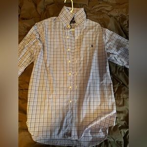 Ralph Lauren performance fit button down shirt, men’s large